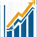 Stylized icon of a rising graph.